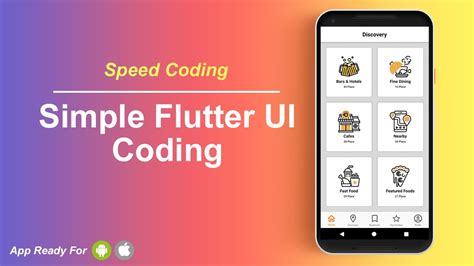 Simple Flutter Ui Design Speed Coding Youtube