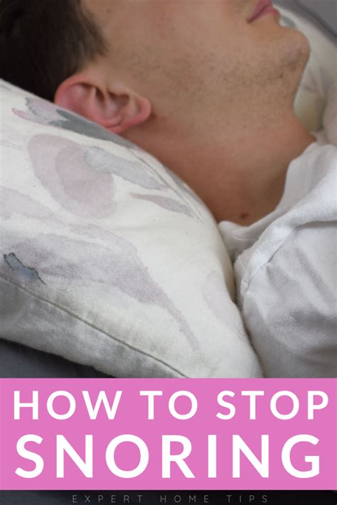 How To Stop Snoring Once And For All Expert Home Tips