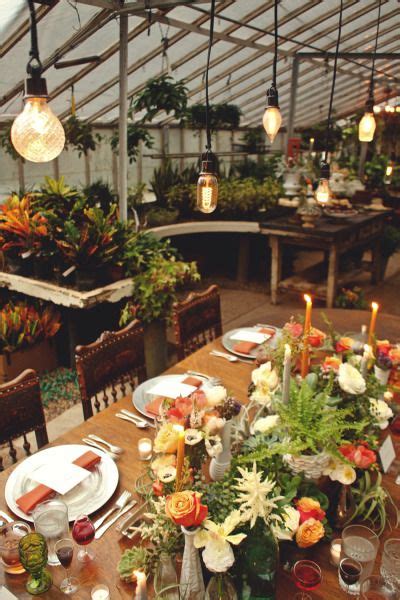 Dinner party invites are a rite of passage for all adults to go through when they realize they are many pegs behind the great adulthood race than everyone else they know. single bulbs hung over the table and loads of greenery add ...