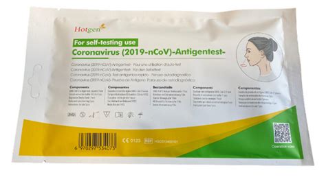 HOTGEN Coronavirus 2019 NCoV Ag Selbsttest Nase 17876831