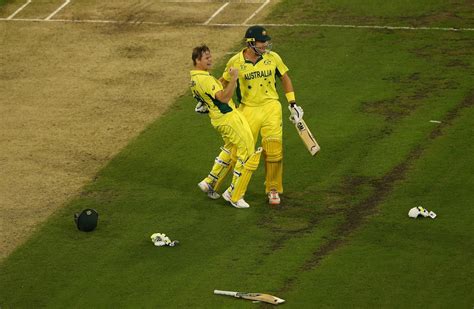 Cricket World Cup 2015 Australia V New Zealand Finalsteve Smith And