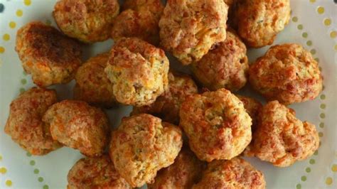 This recipe is from trisha yearwood. Trisha Yearwood's Sausage Hors d'Oeuvres (With images) | Tricia yearwood recipes, Sausage balls ...