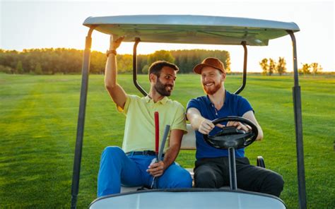 Golf Cart Undermines Any Benefits Of Actually Playing Golf — The