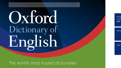 Il est donc considéré comme l'un des dictionnaires pour smartphones les plus complets du marché. Oxford Dictionary of English - ダウンロード