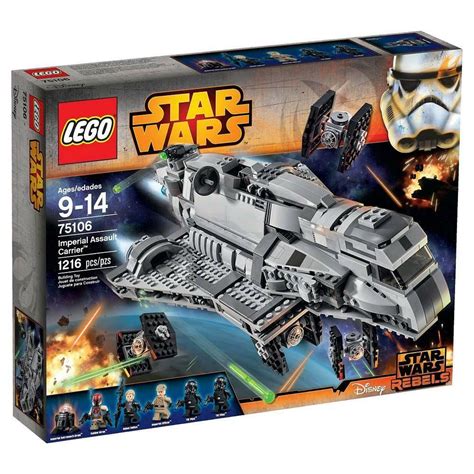 Lego Star Wars Imperial Assault Carrier Set 75106 W Tie