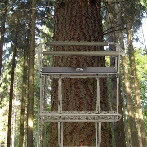 Heavy Duty Two Man Ladder Deer Tree Stand 13 Zincera
