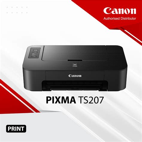 Jual Canon Pixma Ts207 Single Function Inkjet Printer Shopee Indonesia