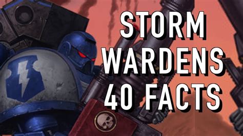40 Facts And Lore On The Storm Wardens Warhammer 40k Youtube