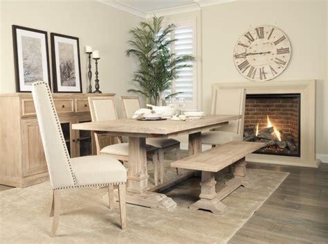 hudson dining collection rustic dining room
