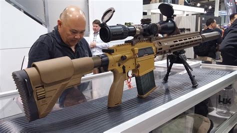 Hk Shows Off The Us Armys M110a1 Csass Compact Sniper Rifle Shot 17