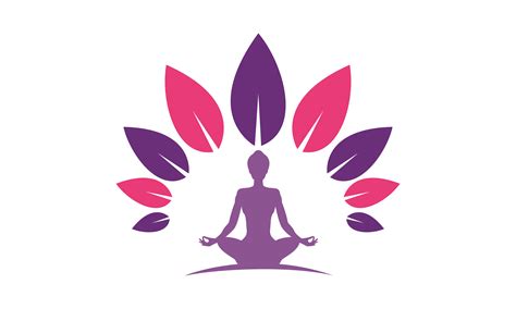Yoga Logo Design Stock Human Meditation Graphic By Deemka Studio