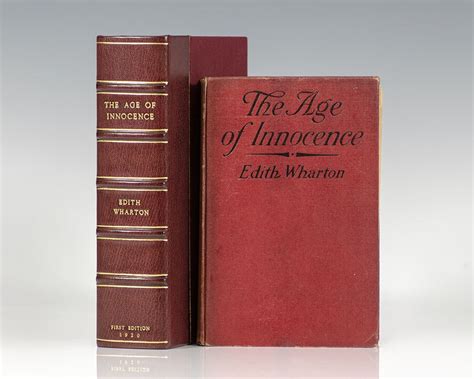 The Age Of Innocence Edith Wharton First Edition