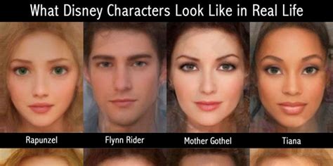 this is what disney characters would look like in real life real life disney characters real