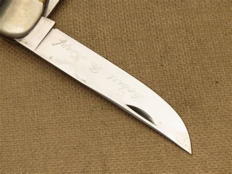 Vintage Case XX USA Dot SAB DR Folding Hunter Knife