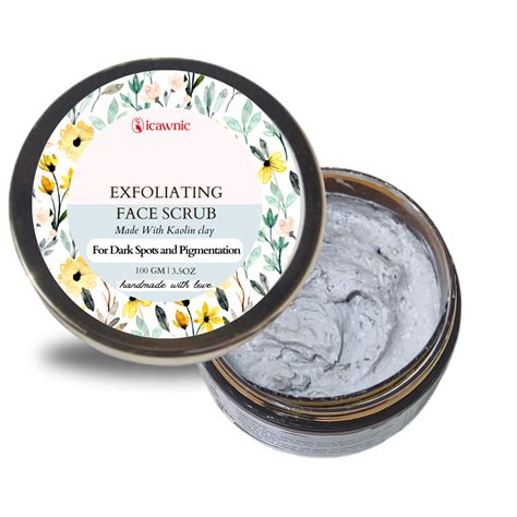 Exfoliating Face Scrub For Acne And Blemishes