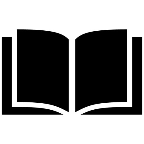 Open Book Silhouette Png Images And Photos Finder