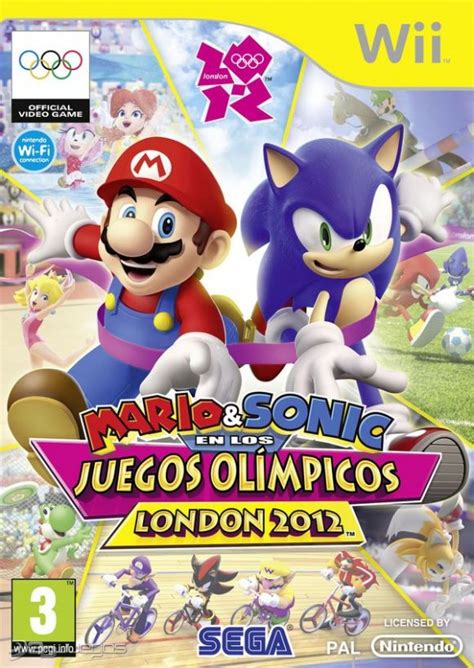 Carátula Oficial De Mario Y Sonic En Los Juegos Olímpicos London 2012