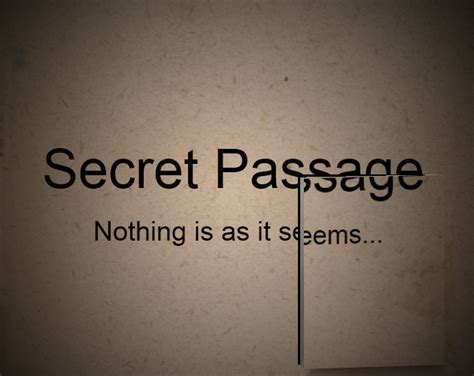 Secret Passage By Joemakesgames