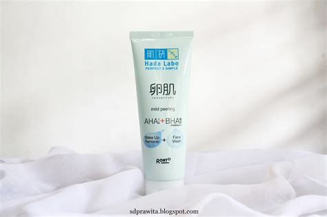 Belum tentu gak cocok di aku berarti gak cocok juga di kamu. Review Hada Labo Tamagohada Mild Peeling AHA/BHA Make Up ...