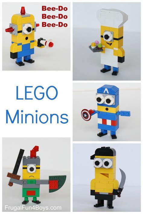 More Lego Minions To Build Frugal Fun For Boys And Girls Lego