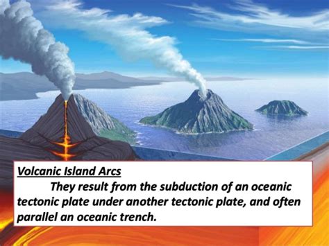 Choose from 24 different sets of flashcards about island arc on quizlet. Geologic features (Trench, Atoll, Rift Valley and Lake)