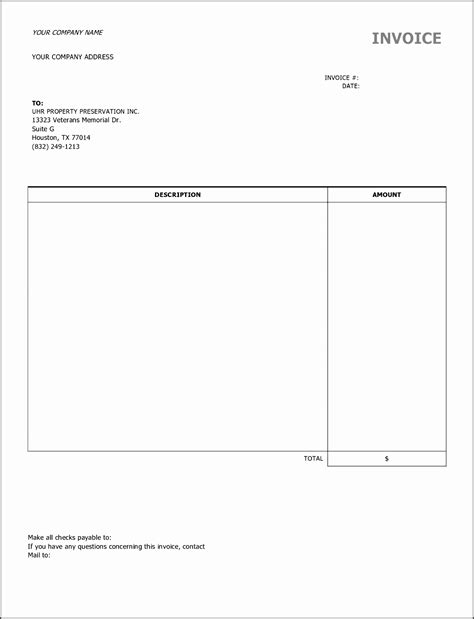 Blank invoice template and free printable custom invoice template. 9 Construction Contractor Invoice Template ...
