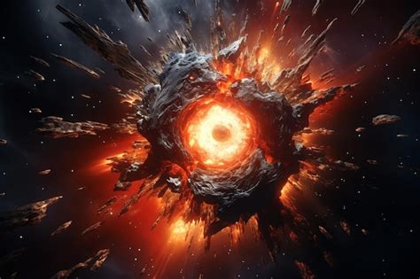 Premium Photo Timelapse Of A Supernova Explosion