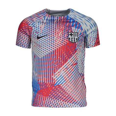 Nike Fc Barcelona Prematch Shirt 20222023 Kids Weiss