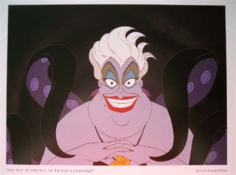 The Little Mermaid Sea Witch Ursula Little Mermaid Characters