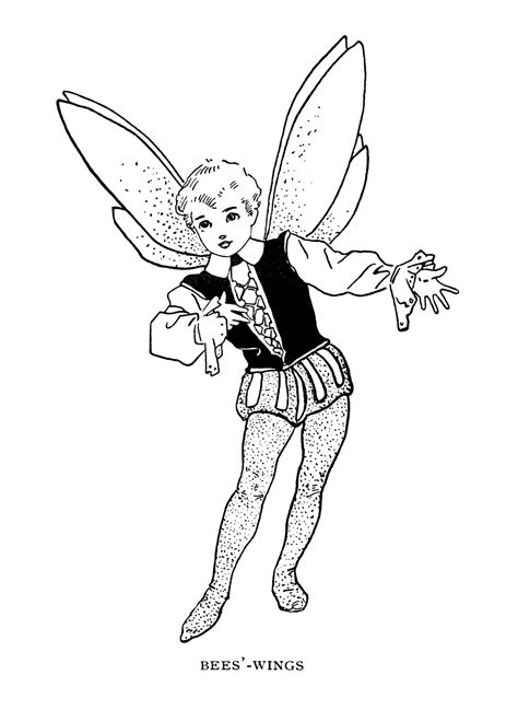 Fairy Clipart Black And White And Fairy Black And White Clip Art Images