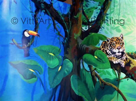 Mabel Vittini Renowned Tropical Rainforest Art And Wildlife Theme