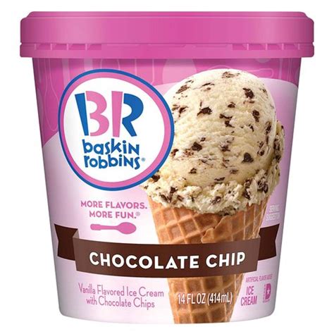 Baskin Robbins Ice Cream Chocolate Chip