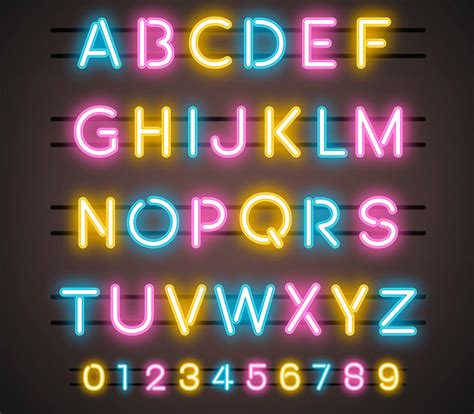 Electro 80s Best Neon Fonts Icons Effects And Mockups Onextrapixel