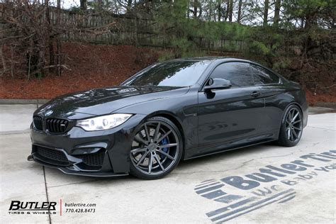 bmw m4 with 20in vossen vfs1 wheels exclusively from butler tires and wheels in atlanta ga