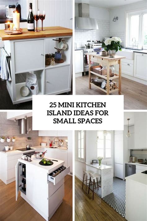 25 Idéias De Ilha De Cozinha Mini Para Pequenos Espaços Small Space