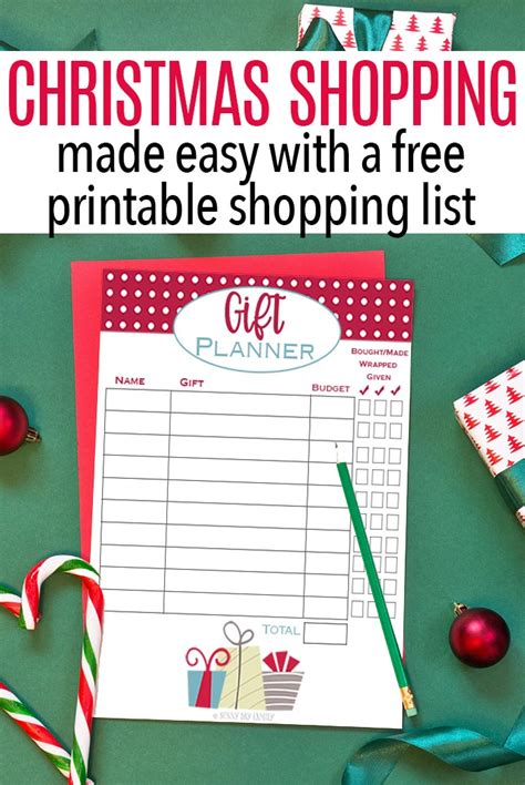 Though the christmas gift shopping need to be done by keeping some useful ideas as well as tips in mind, so that you can get the best deal for christmas gifts thus here are some useful christmas gift shopping ideas, which can help you in choosing the perfect christmas gifts for your loved one. Christmas Shopping Made Easy with a Free Printable Gift ...