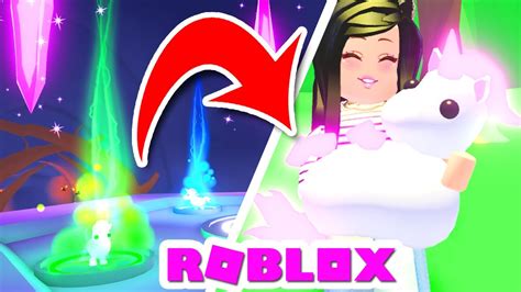 Turning Legendary Unicorns Into A Neon Unicorn Adopt Me Roblox Youtube
