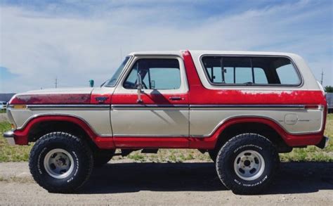 One Owner 1978 Ford Bronco Ranger Xlt Barn Finds