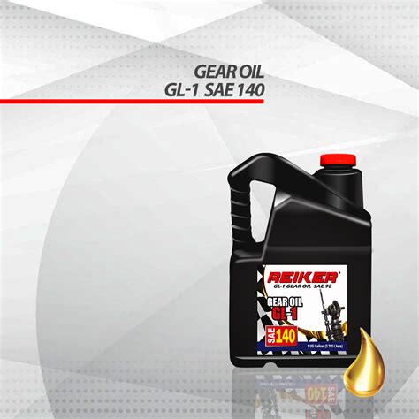 Reiker Gear Oil Gl 1 Sae 140 Sunshine