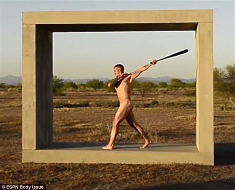 Javier Baez Flashes The Cameras In ESPN Body Issue Daily Mail Online