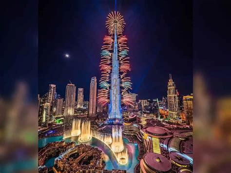 Dubai Welcomes 2023 With A Stunning Fireworks Display At The Burj