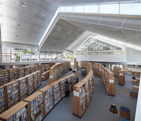Takao Shiotsuka Atelier Public Library In Taketa Japan Floornature