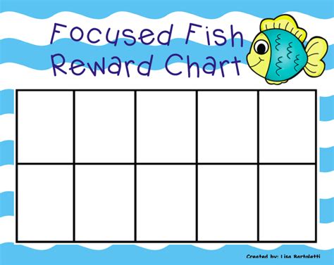 A Token Economy Behavior Chart With A Ocean Theme Great For Use At