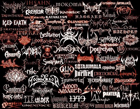 Deathcore Band Logos