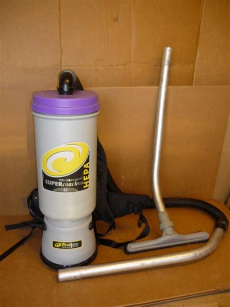 Proteam Super Coachvac Model Scm 1282 Backpack Vacuum Cleaner Ebay