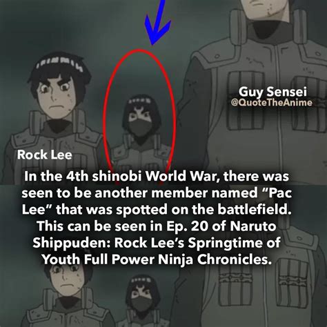 Rock Lee Quote The 10 Best Rock Lee Quotes That Prove Hard Work Pays