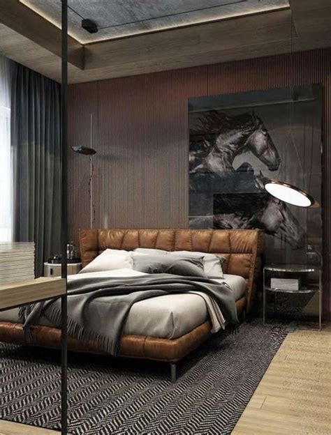 20 Masculine Bedroom Ideas To Bring Your Style Mens Bedroom Design