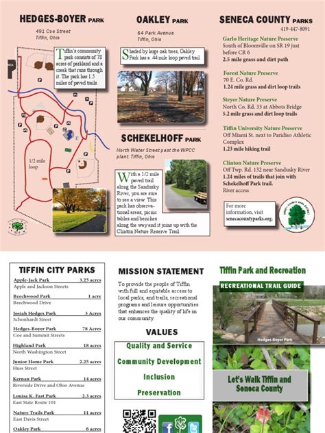Trails Brochure Pdf Trail Parks