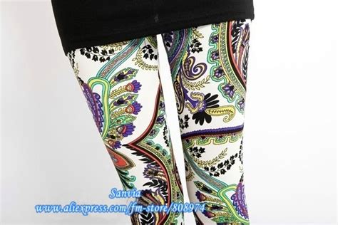 Peacock And Paisley Peacock Print Womens Tights Cropped Leggings