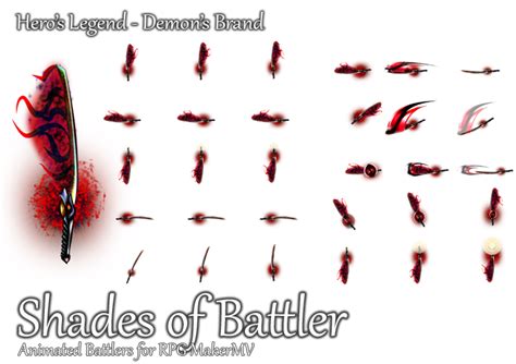 Rpg Maker Mv Battler Demons Brand By Shadowhawkdragon On Deviantart